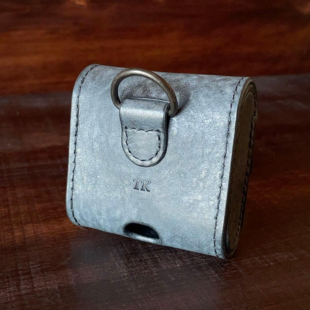 【ミロ】レザーワイヤレスイヤホンケース（ブラック）