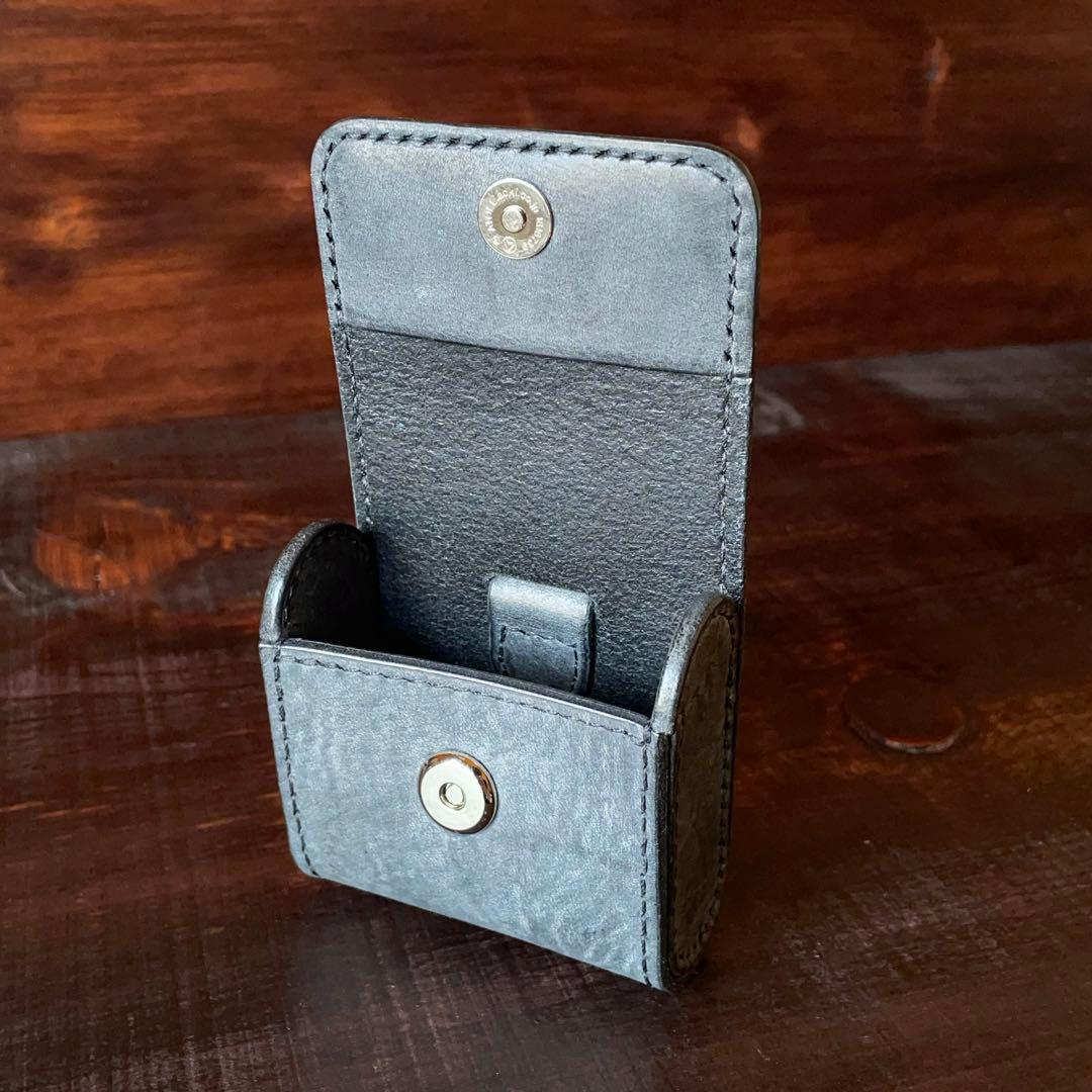 【ミロ】レザーワイヤレスイヤホンケース（ブラック）