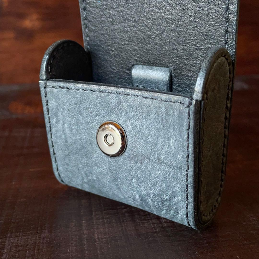 【ミロ】レザーワイヤレスイヤホンケース（ブラック）