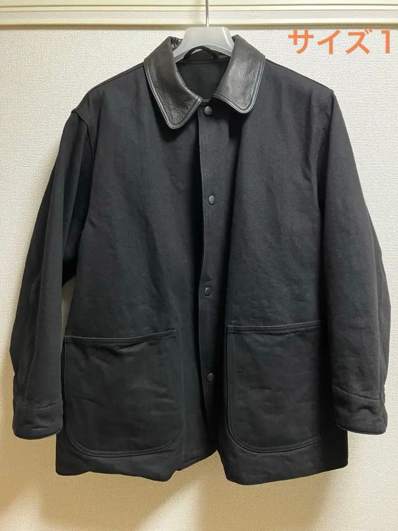 25AW COMOLI コモリ デニムレザーワークジャケット サイズ1