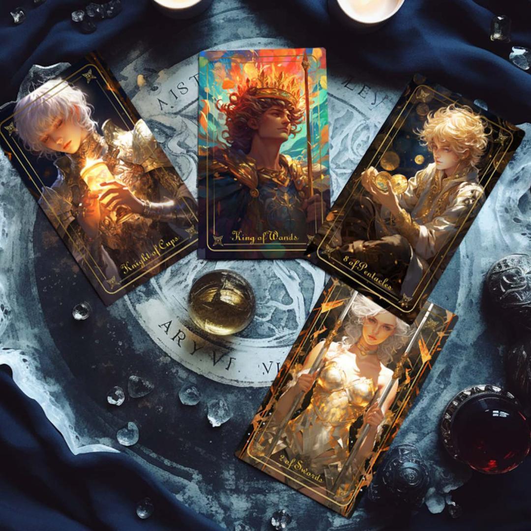数量限定再入荷✨超美麗イラスト✨入手困難な海外デッキ✨内なる魔法のタロットカード
