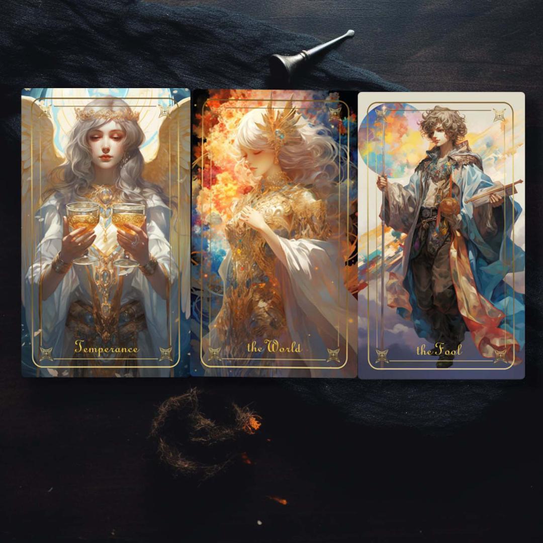 数量限定再入荷✨超美麗イラスト✨入手困難な海外デッキ✨内なる魔法のタロットカード