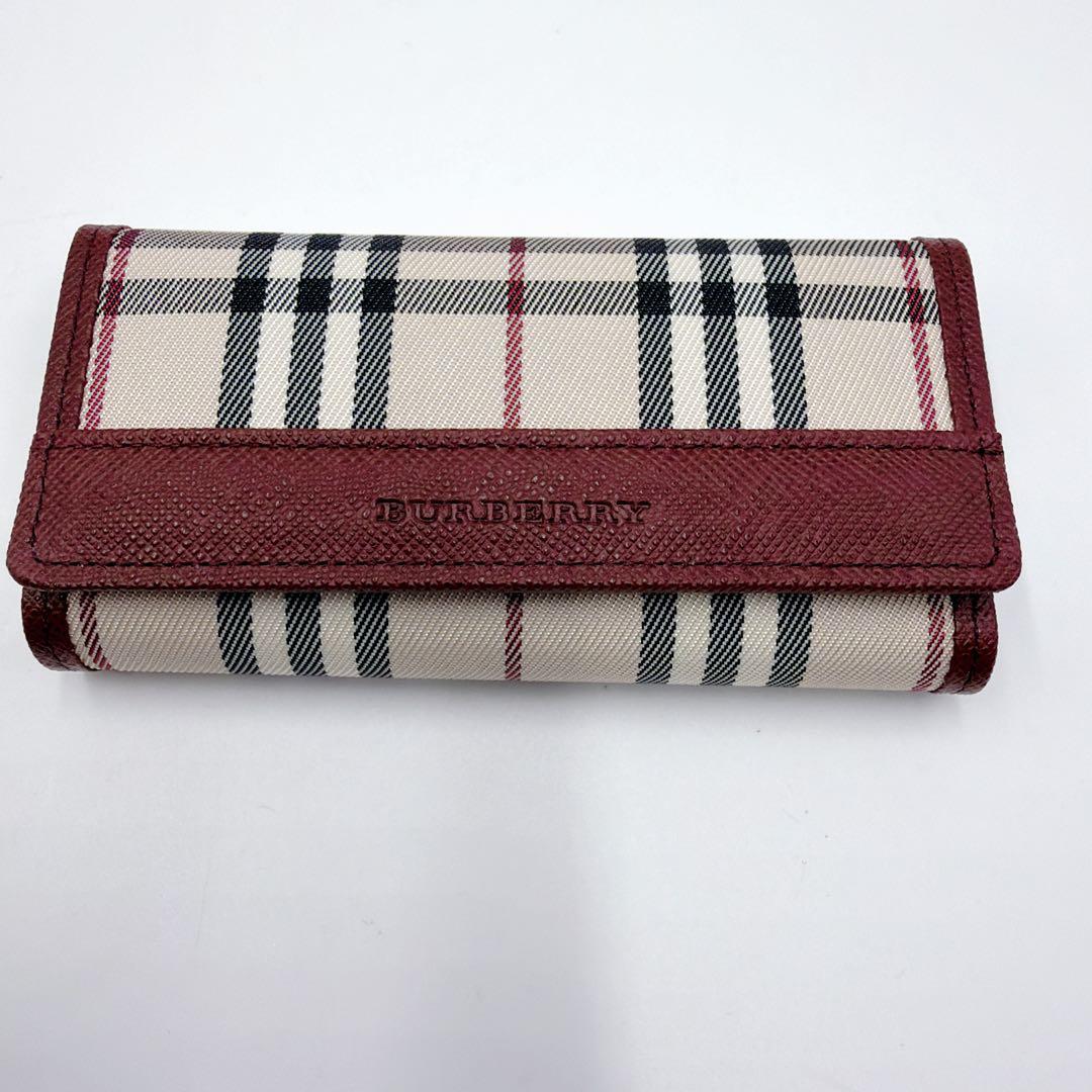 【新品未使用】Burberry バーバリーキーケース ノバチェック 5連