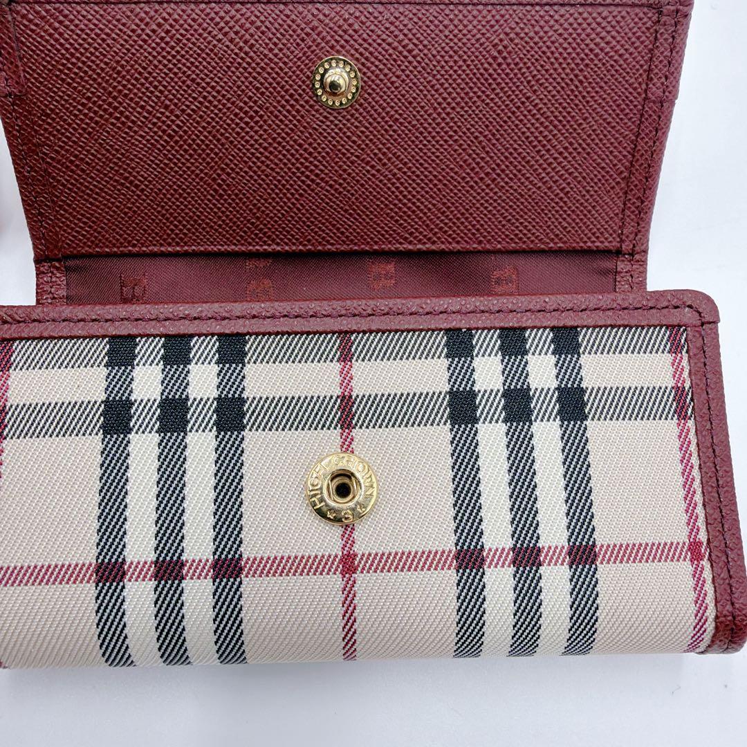 【新品未使用】Burberry バーバリーキーケース ノバチェック 5連