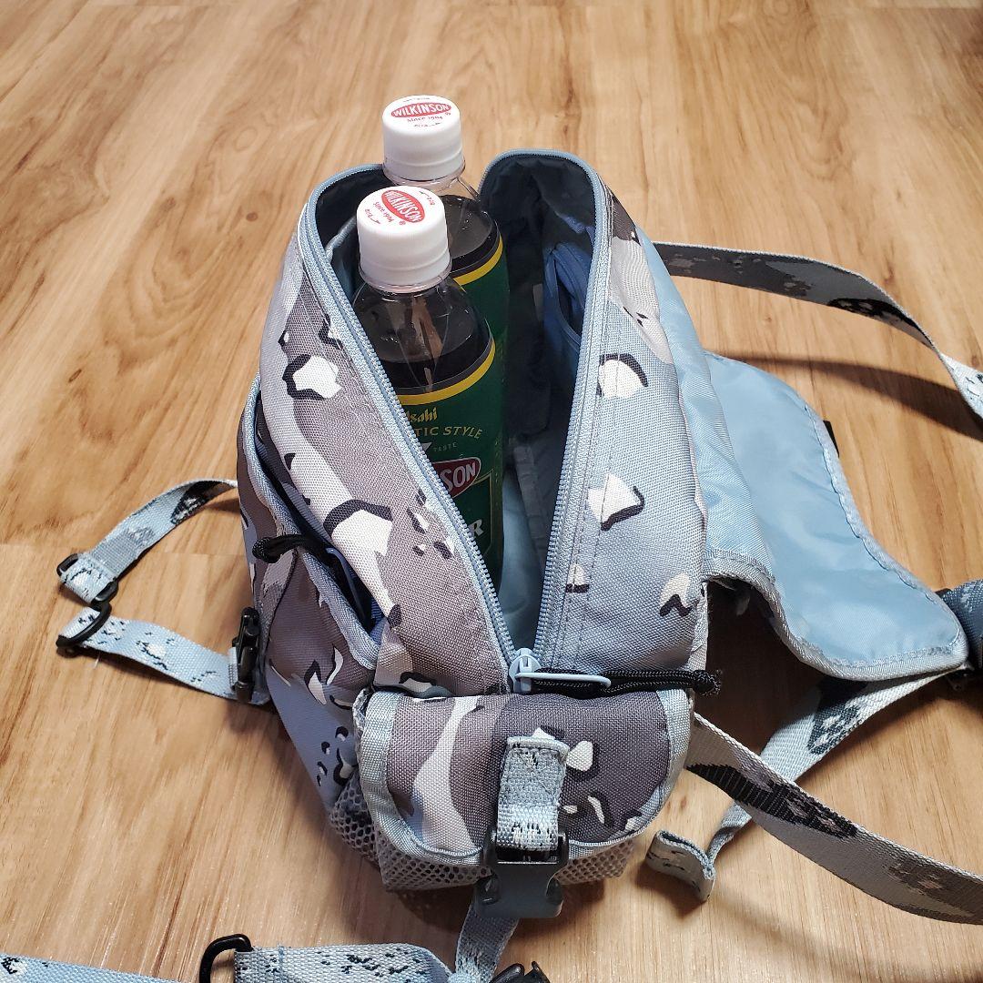 国内正規Supreme ショルダーバッグ ブルーカモコーデュラー