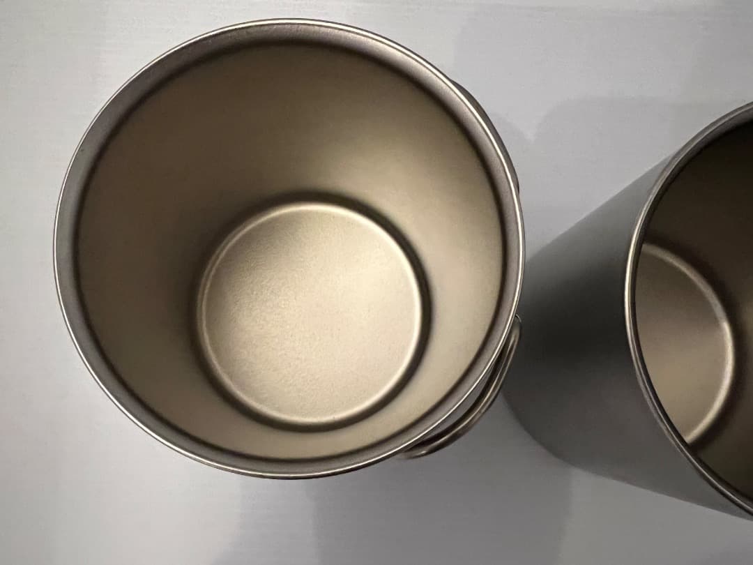 【未使用・米国仕様】スノーピーク　チタンダブルウオールマグ６００　２個セット