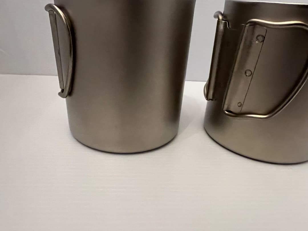 【未使用・米国仕様】スノーピーク　チタンダブルウオールマグ６００　２個セット