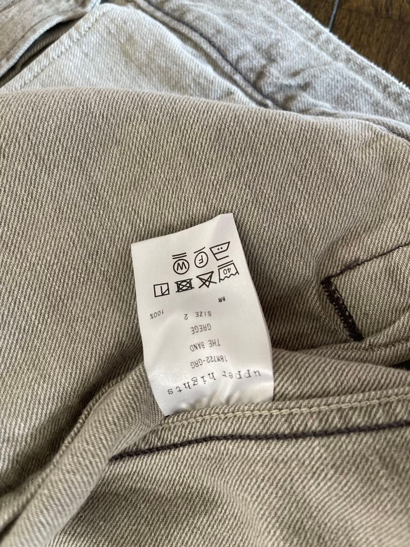 upper hightsデニムジャケット