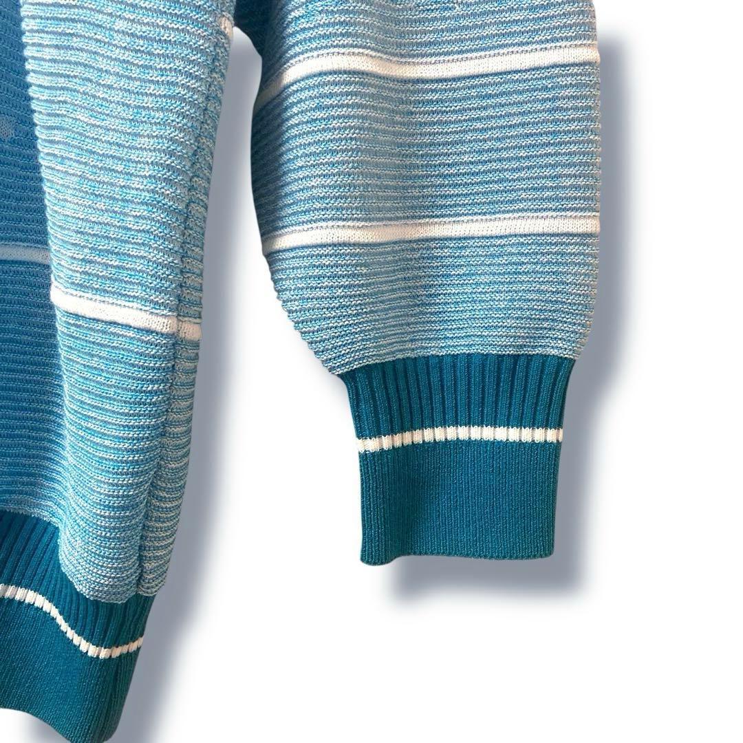 【BARNI VARNO】バーニヴァーノ タグ付 長袖サマーセーター LL