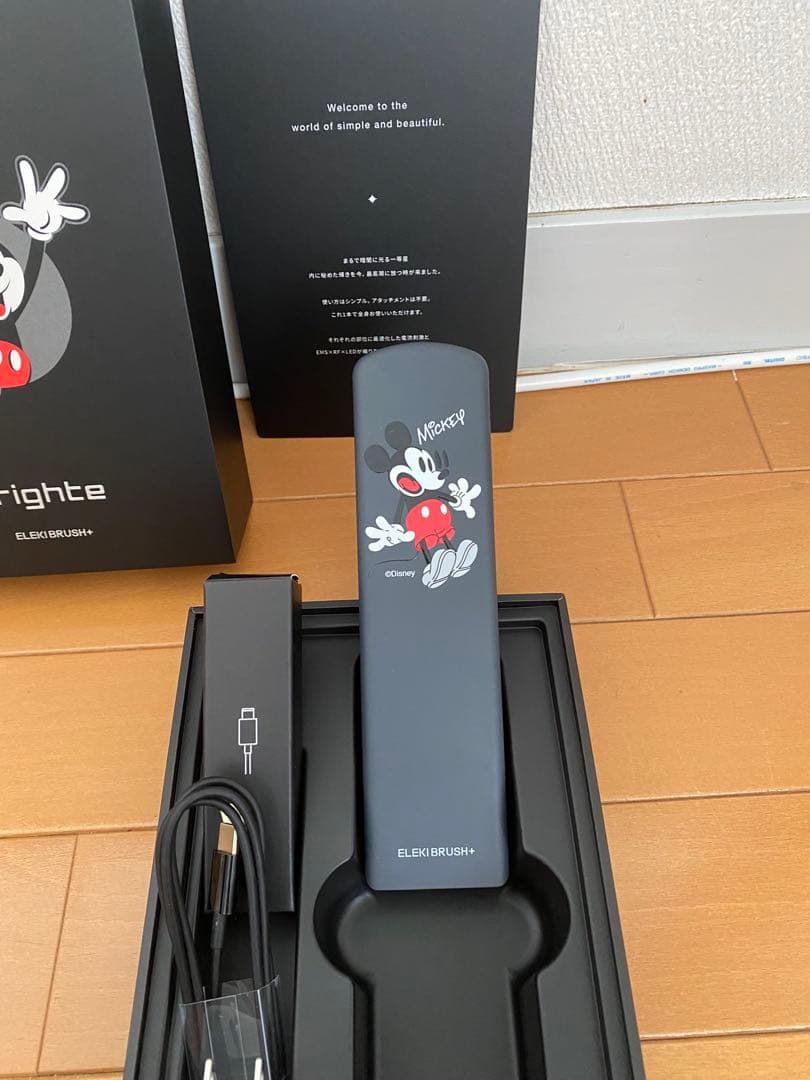 Bright エレキブラシ　ミッキーデザイン