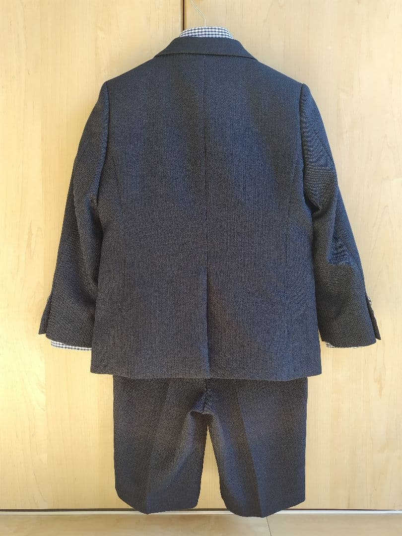 【大幅再値下げ】【スーツ6点セット】120cm ネイビーストライプ