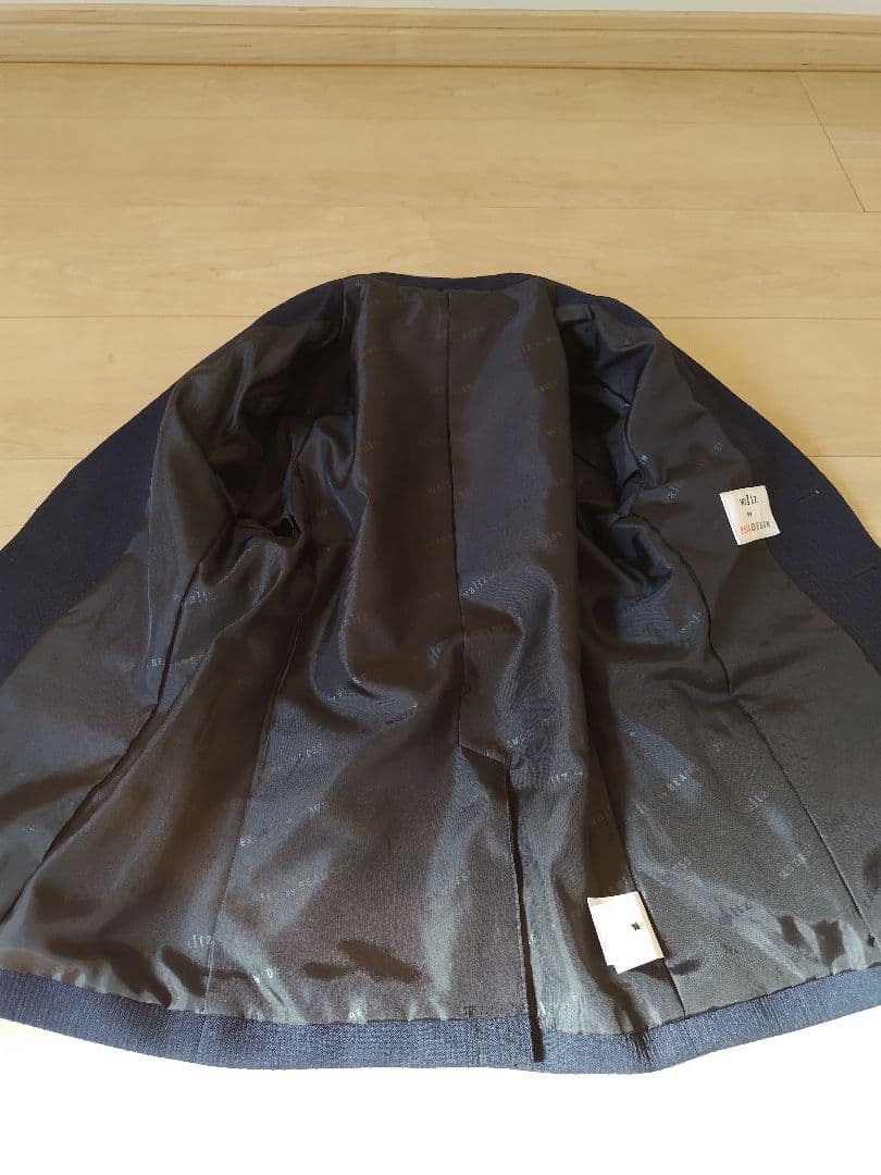 【大幅再値下げ】【スーツ6点セット】120cm ネイビーストライプ