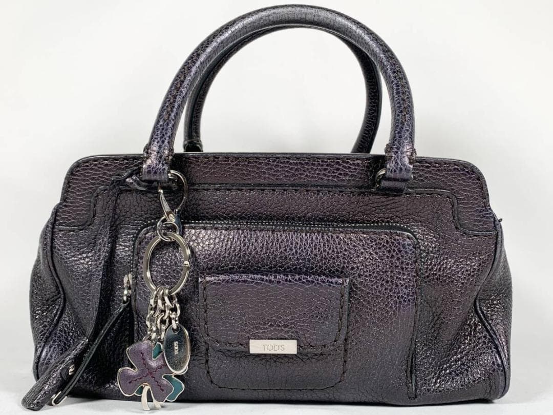 m-fujii【正規品】美品 トッズ レザー ハンドバッグ チャーム 2点