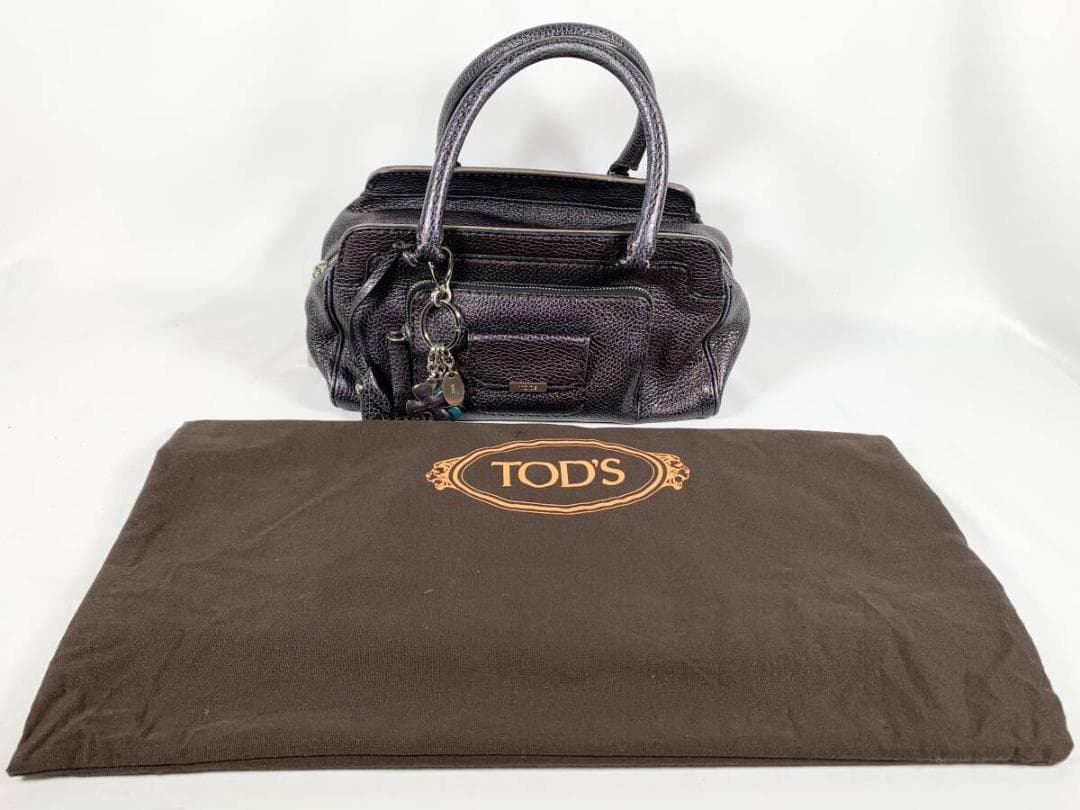 m-fujii【正規品】美品 トッズ レザー ハンドバッグ チャーム 2点