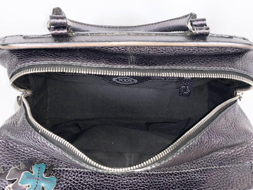 m-fujii【正規品】美品 トッズ レザー ハンドバッグ チャーム 2点