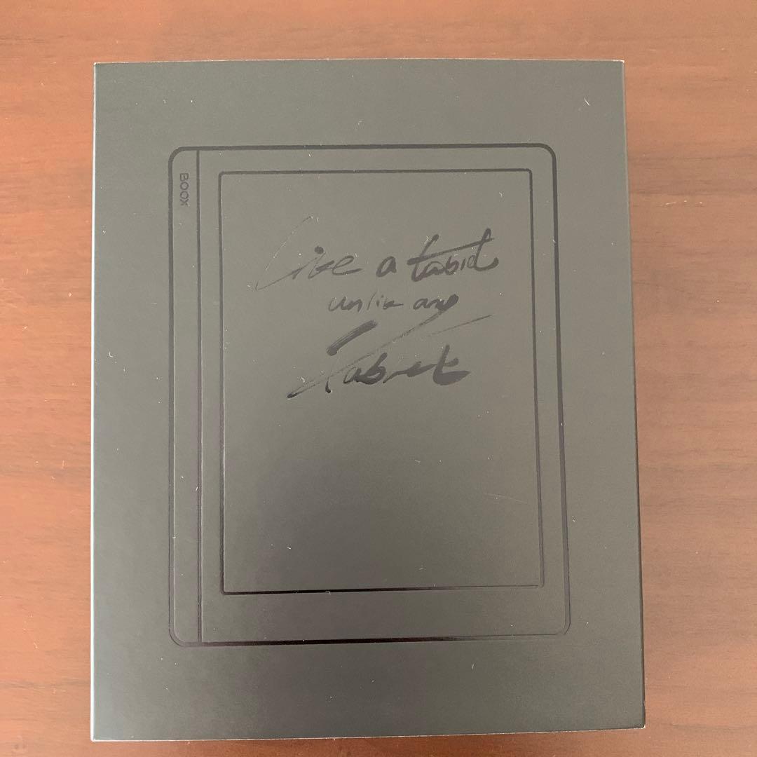 Onyx BOOX Leaf 7インチEInkタブレット 本体 純正カバー付き