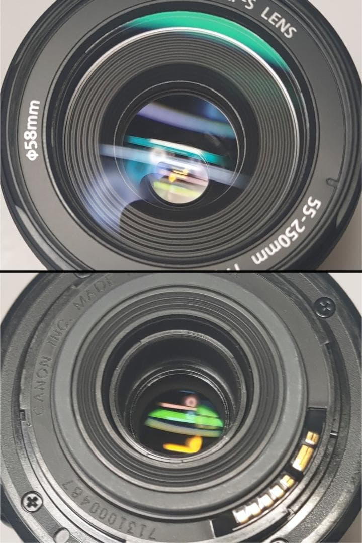 0228【美品】Canon EF-S 55-250mm F4-5.6 IS
