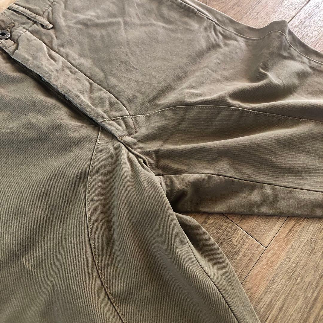 新品kapitalチノストレート乗馬パンツ　0
