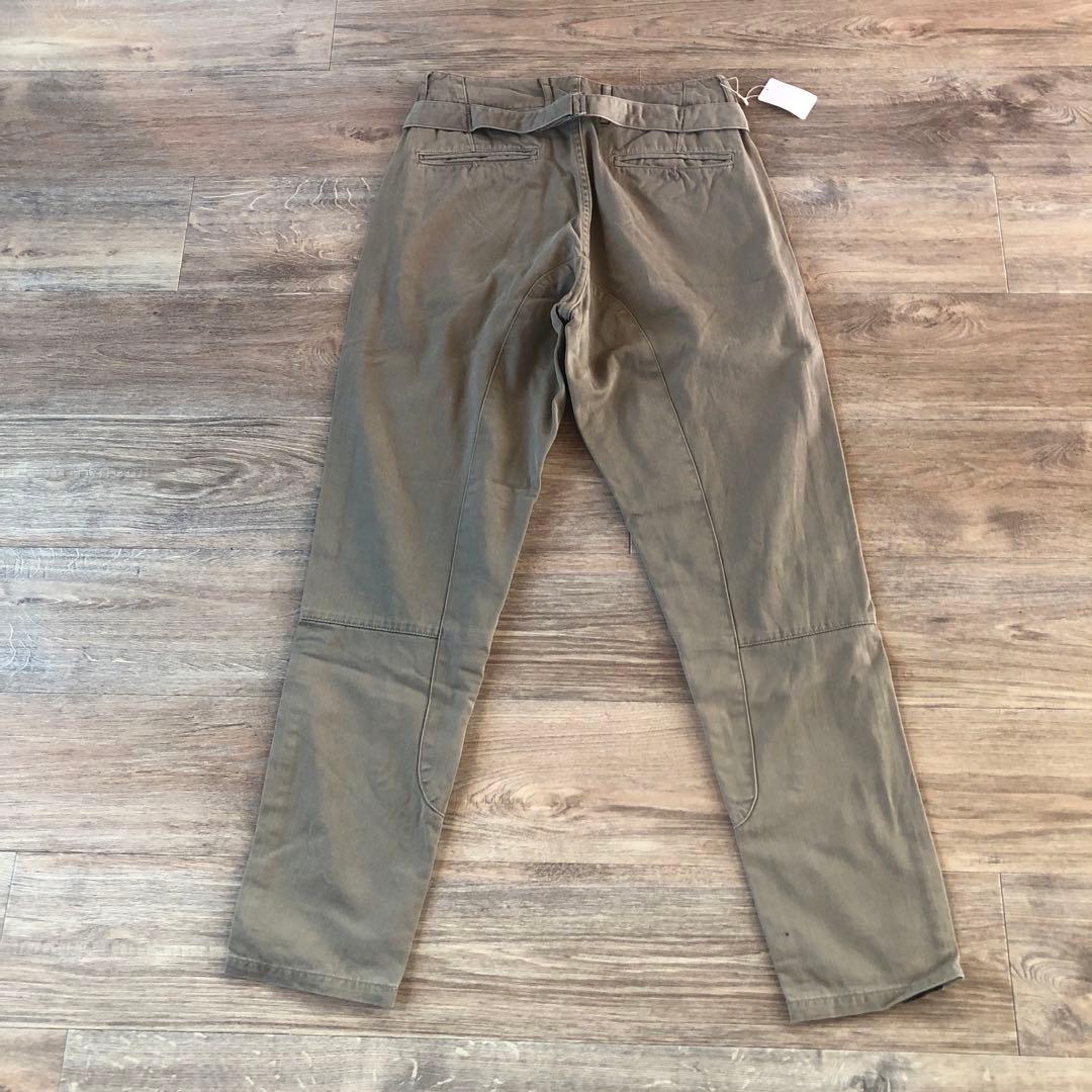 新品kapitalチノストレート乗馬パンツ　0