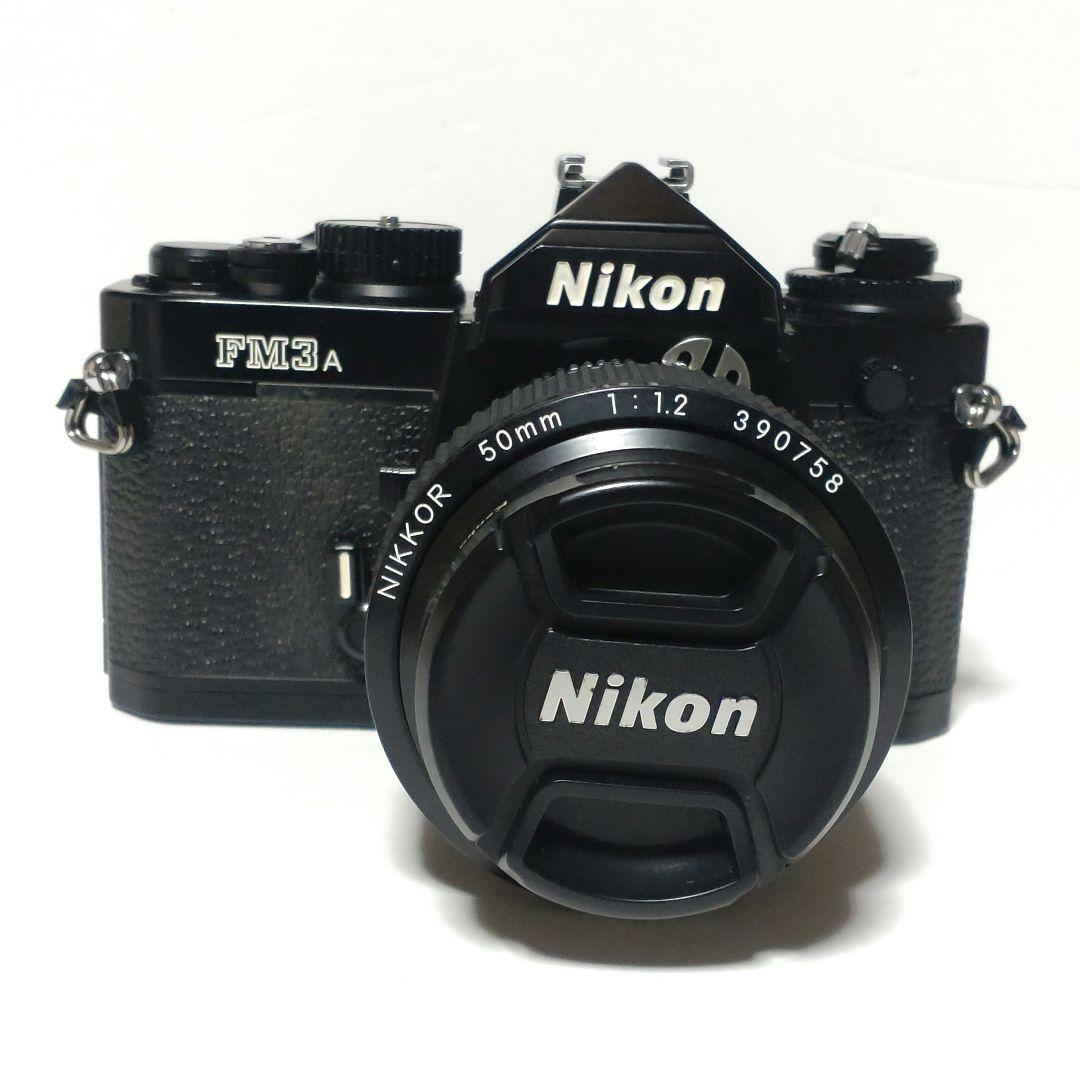ジャンク Nikon FM3A 一眼レフ フィルムカメラ 50mm 1:1.2