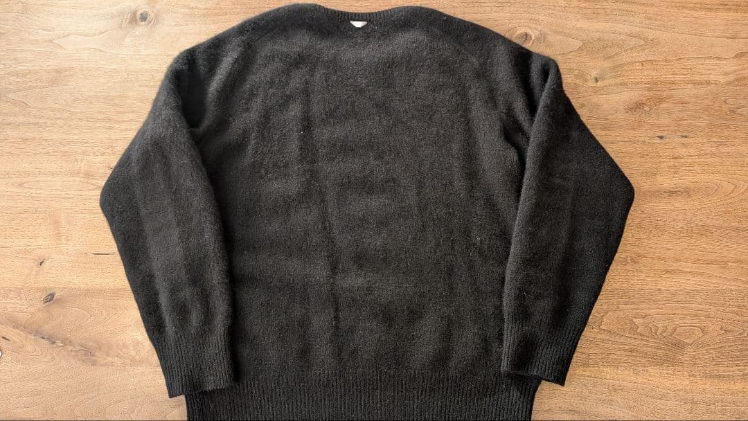 【美品タグ付】YINDIGO AM CASHMERE SWEAT ブラック