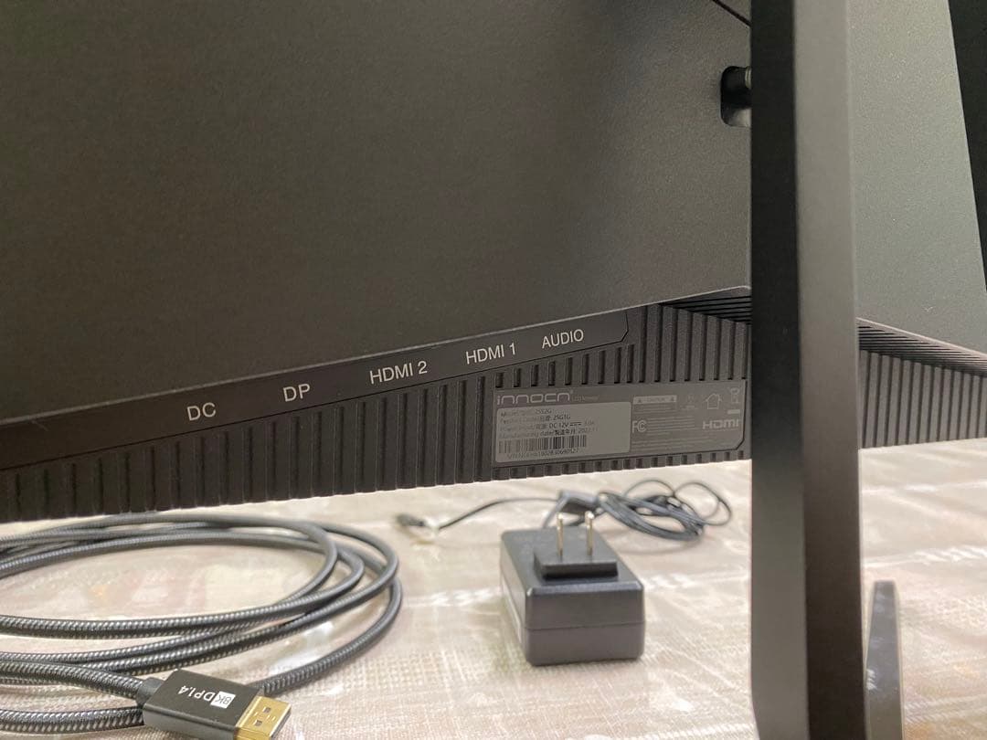 モニター +DP1.4ケーブル 動作品