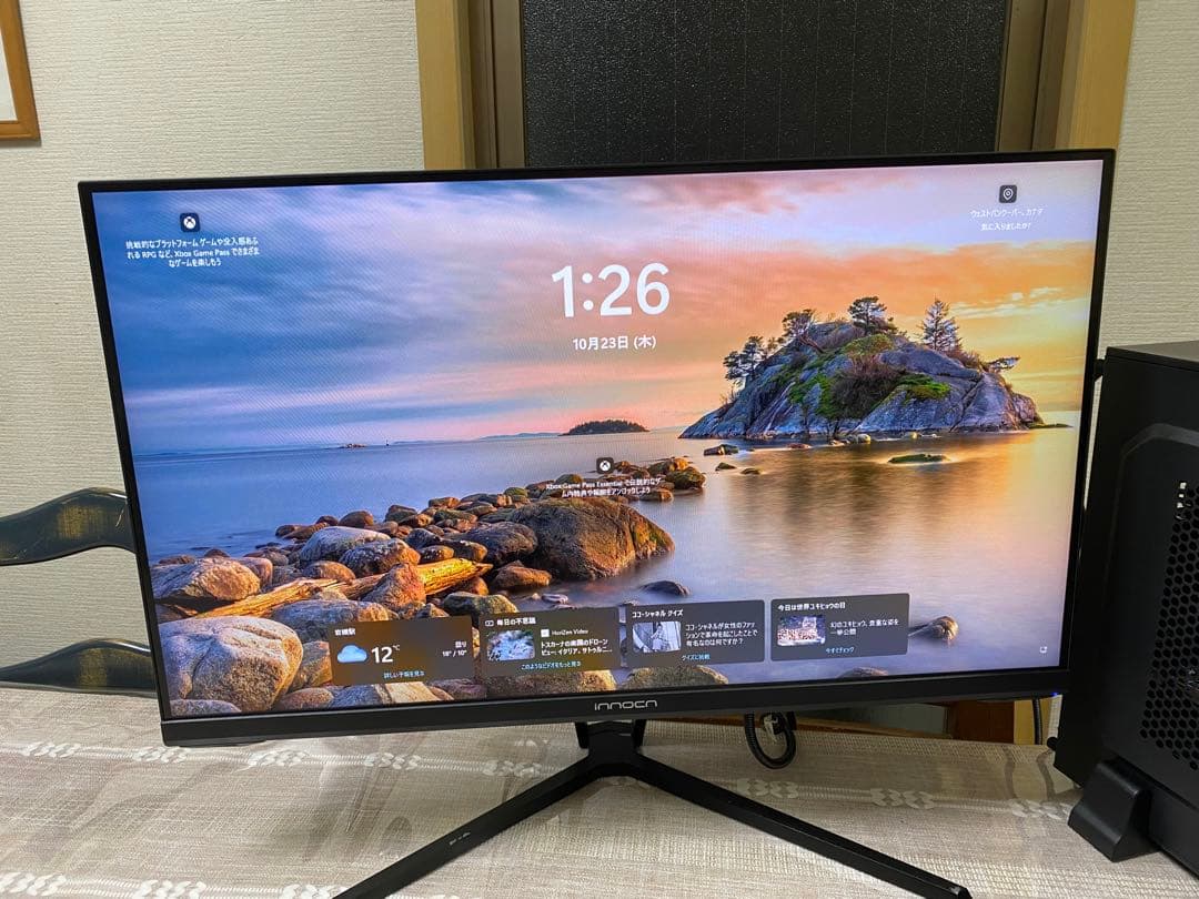 モニター +DP1.4ケーブル 動作品