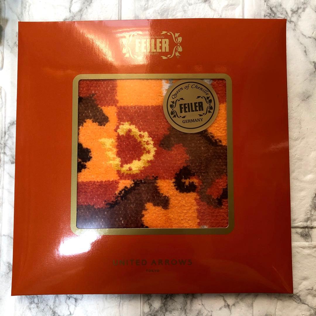 新品　フェイラー　ユナイテッドアローズ　スプリントホース　FEILER ハンカチ