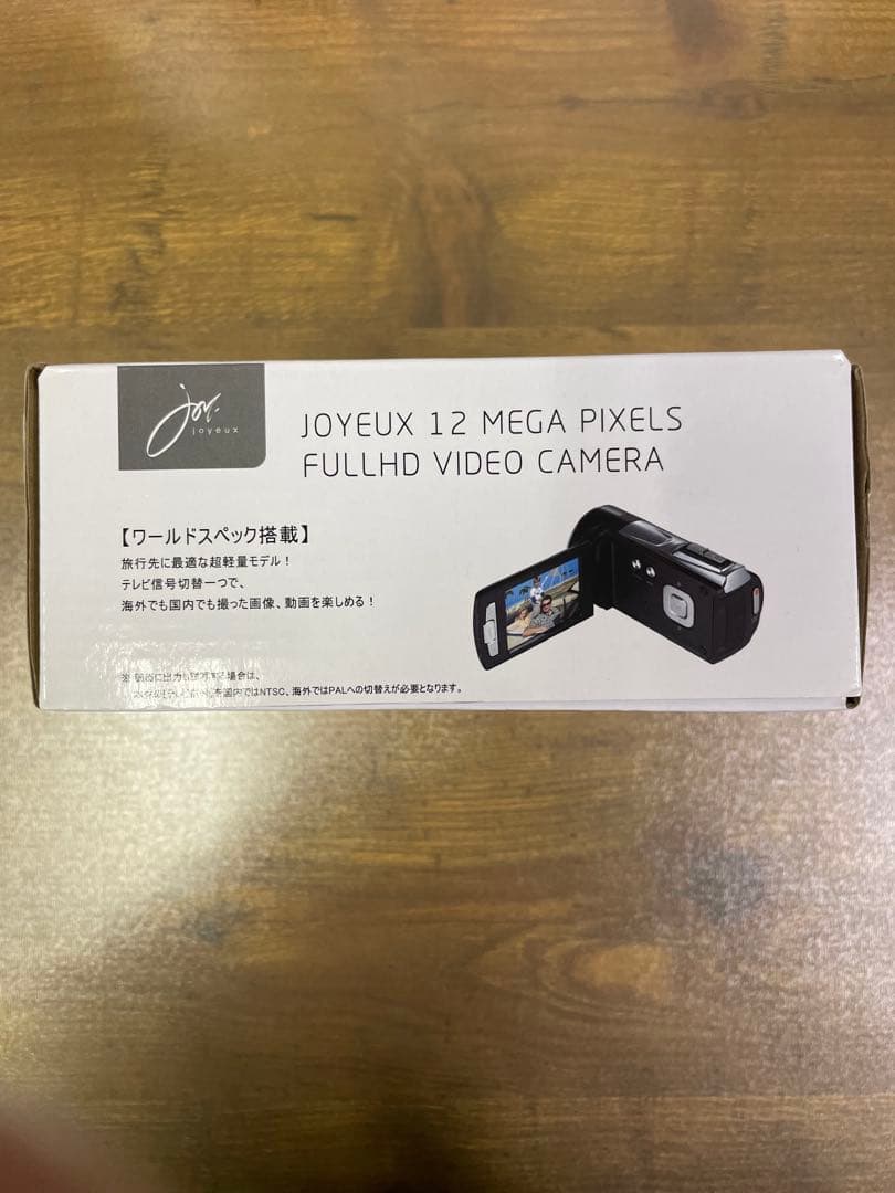 JOY-S5162WH フルHDビデオカメラ 12MP