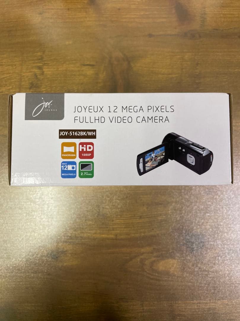 JOY-S5162WH フルHDビデオカメラ 12MP