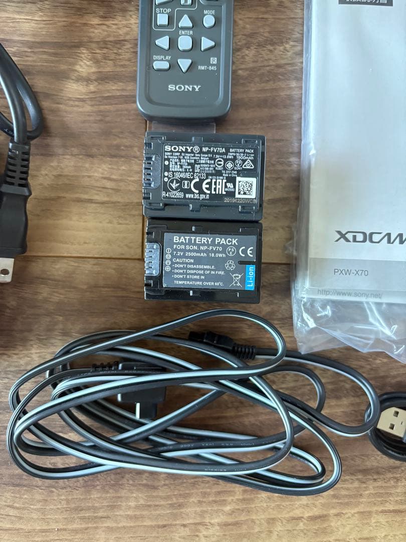 SONY PXW-X70 業務用　プロ用　ビデオカメラ　2016年製