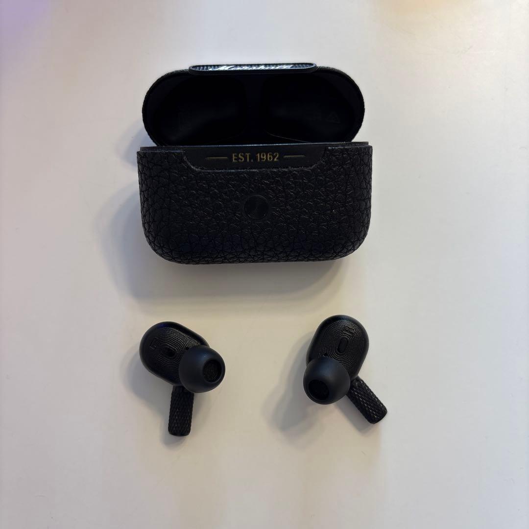 Marshall ワイヤレスイヤホン ブラック　ノイズキャンセリング