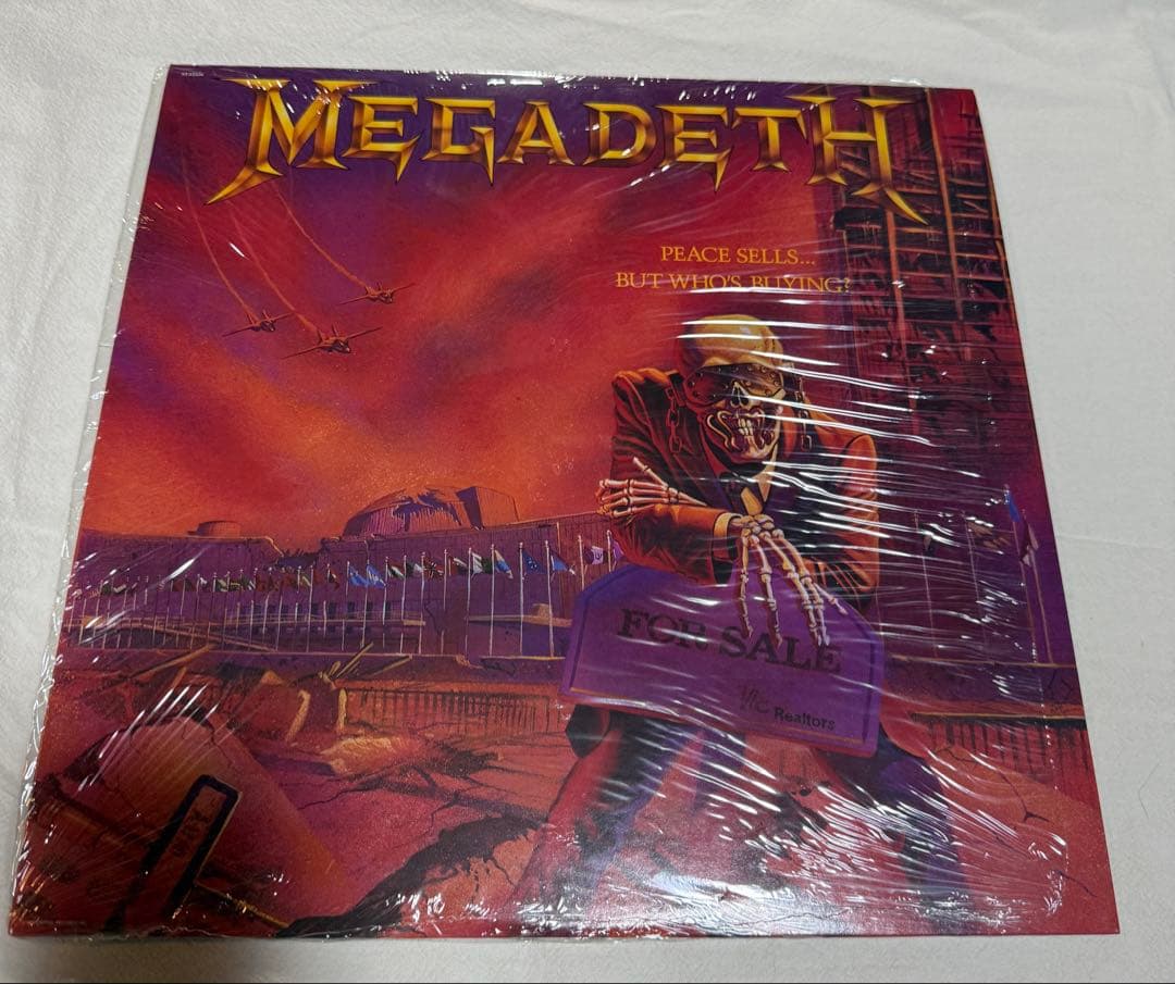 MEGADETH Peace Sells LP US盤