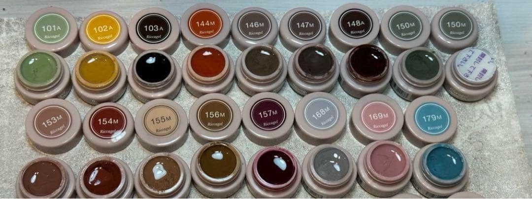 リッカジェル　77色セット