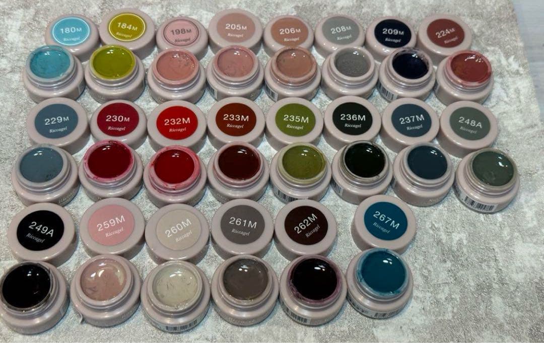 リッカジェル　77色セット