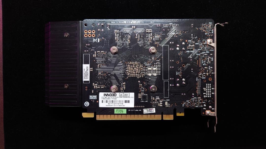 グラフィックボード・グラボ・ビデオカード Inno3D GeForce GTX 1660