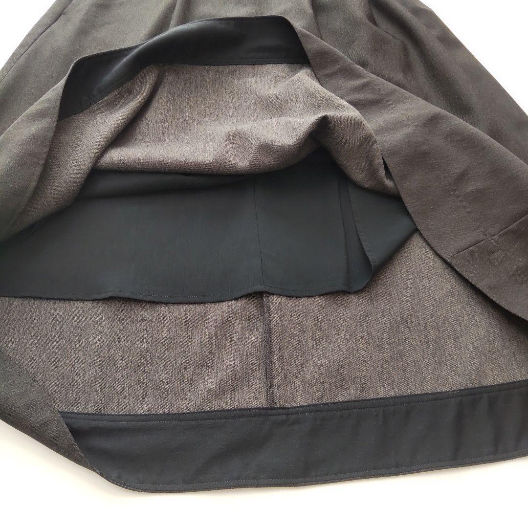 25SS 美品 ブルーレーベルクレストブリッジ ショルダーリボンロングワンピース