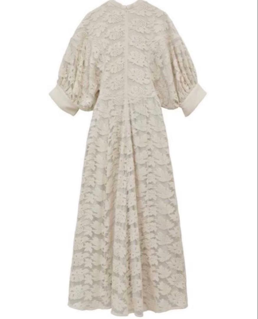 ワンピース CLANE FLORAL EMBLOIDERY LACE ONEPIECE