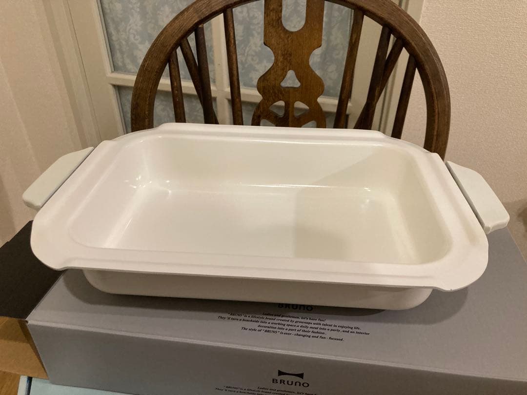 ブルーノ コンパクトホットプレート鍋付きセット　 BOE021