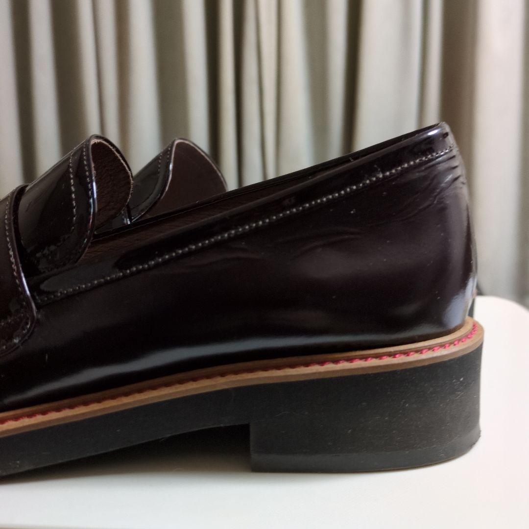 美品✨️ツモリチサト ウォーク タッセルローファー　エナメル　23.5