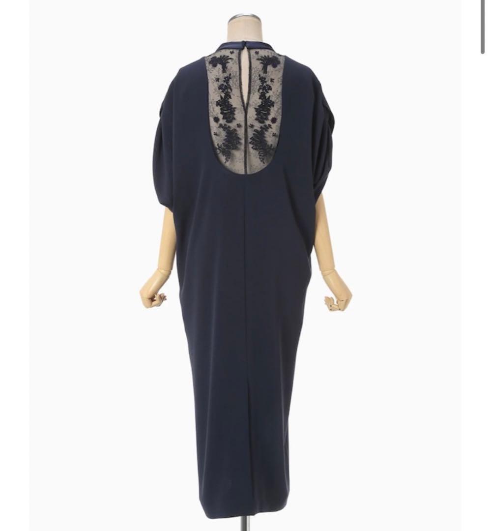 Mame kurogouchi Back Satin ワンピース 24SS