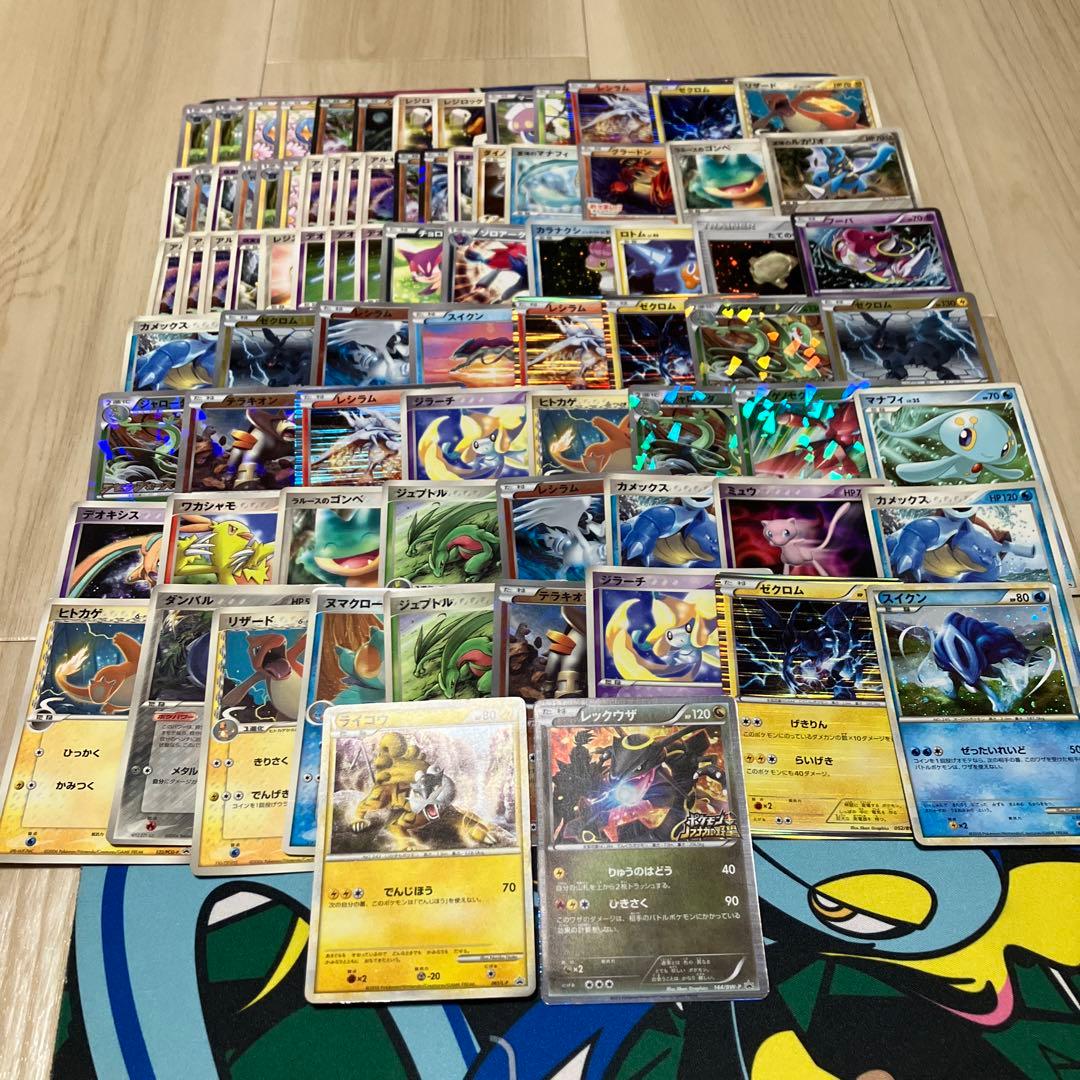 XY以前の昔のプロモカードのみ 80枚大量まとめ売り ミュウ レックウザ