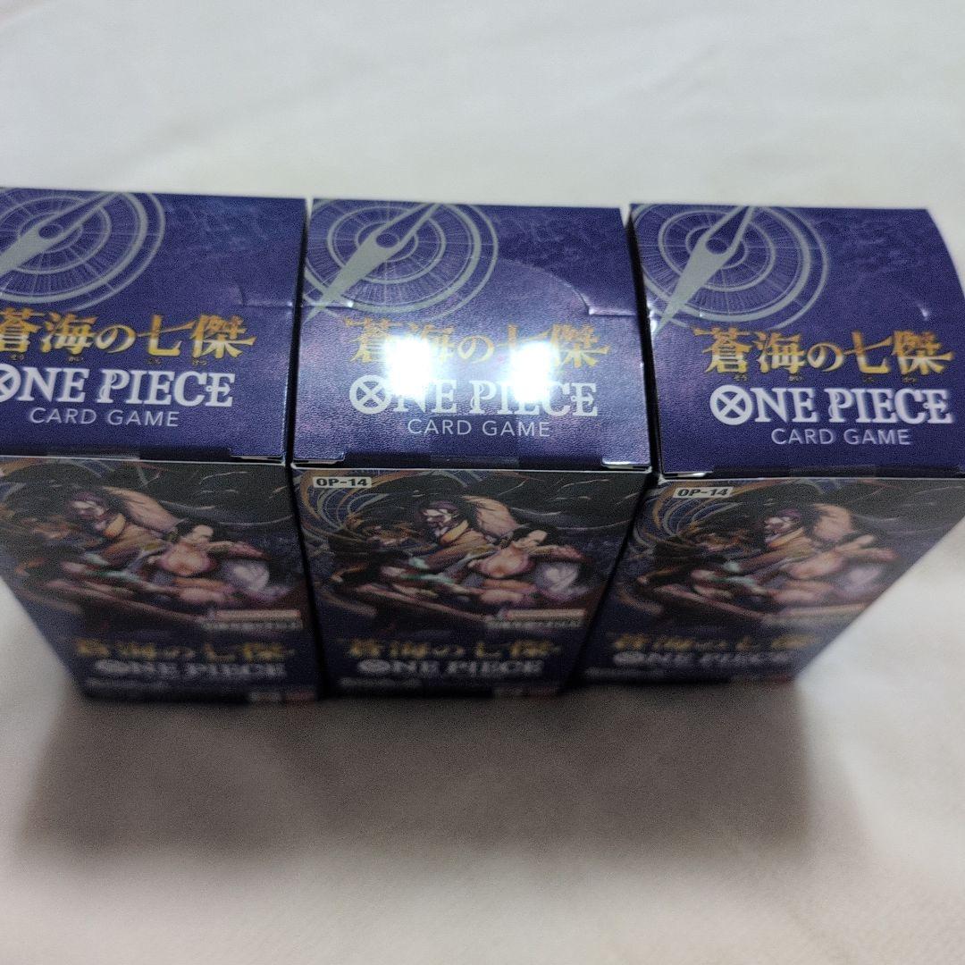 ❮ 早い者勝ち!! ❯ 蒼海の七傑 未開封 テープ付き 3ボックス