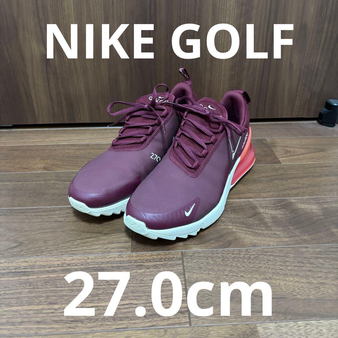 よ*ん様 NIKE AIR MAX 270G ゴルフシューズ　27.0cm