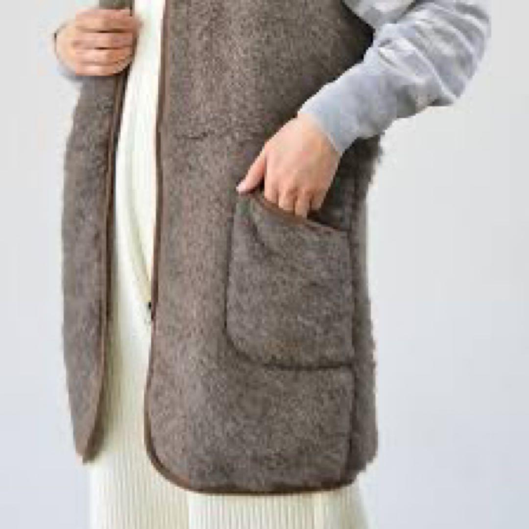 たえ様　コールドブレーカー COLDBREAKER ボア ロングベスト