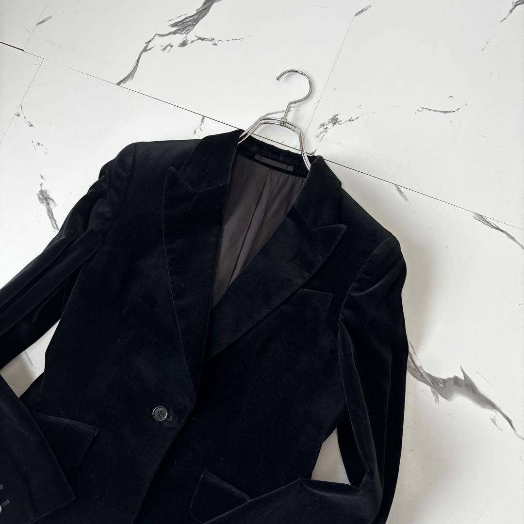 MARGARET HOWELL✨ベルベット　テーラードジャケット　ピークドラペル