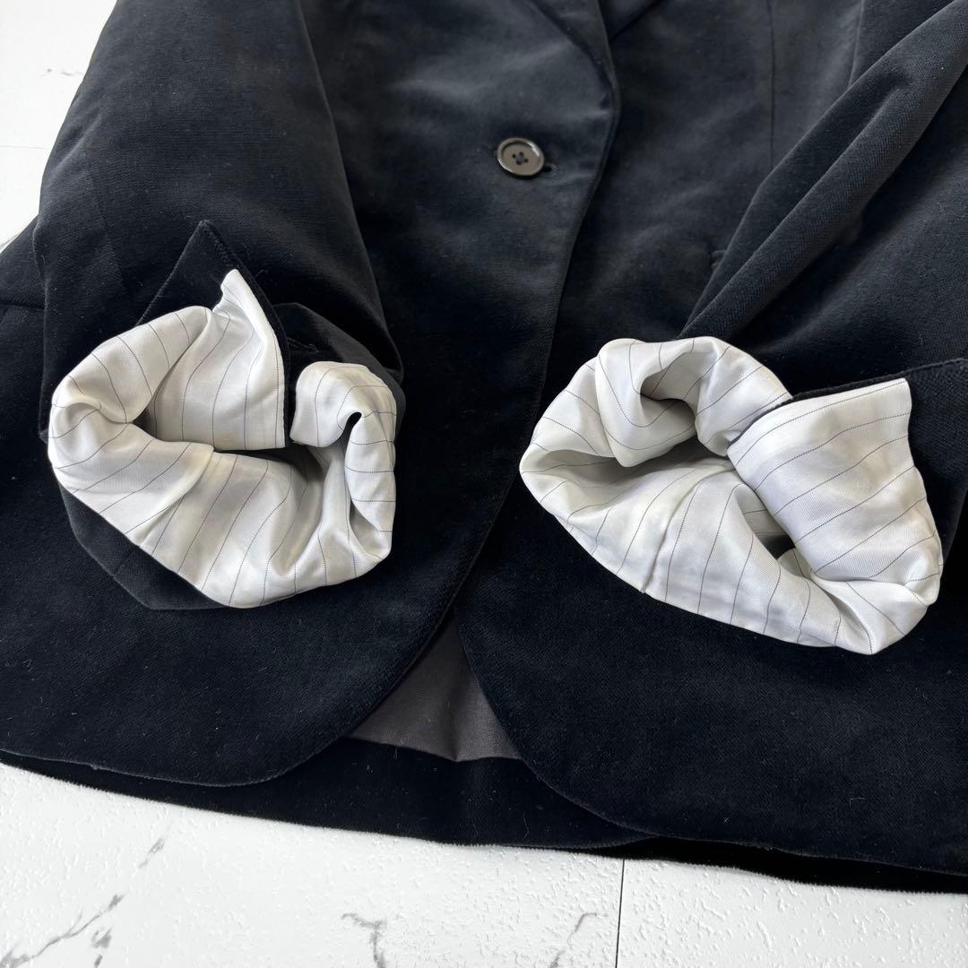 MARGARET HOWELL✨ベルベット　テーラードジャケット　ピークドラペル