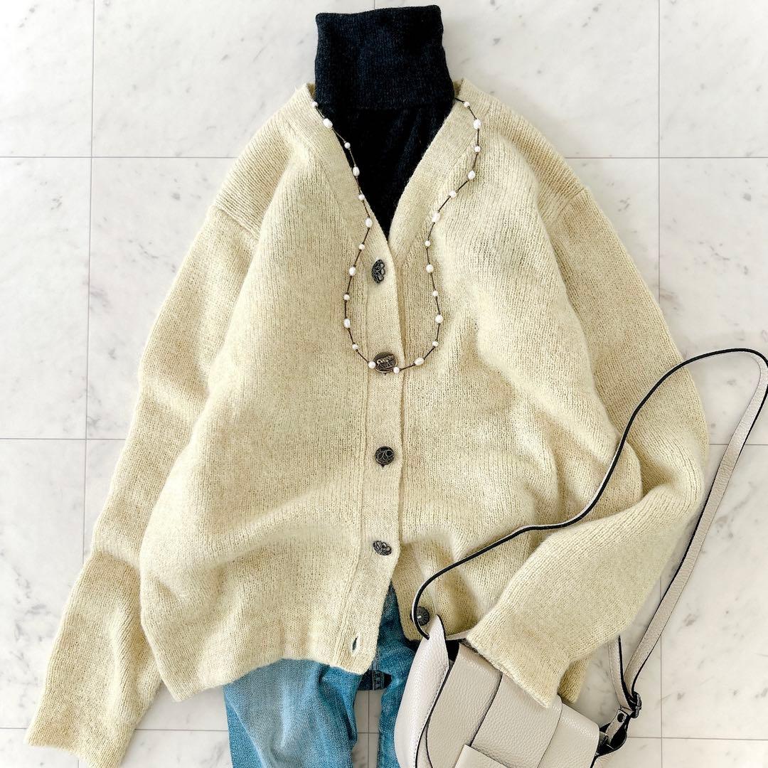 25様おまとめ2点 ジャーナルスタンダード モヘヤ ナイロン オーナメントボタン