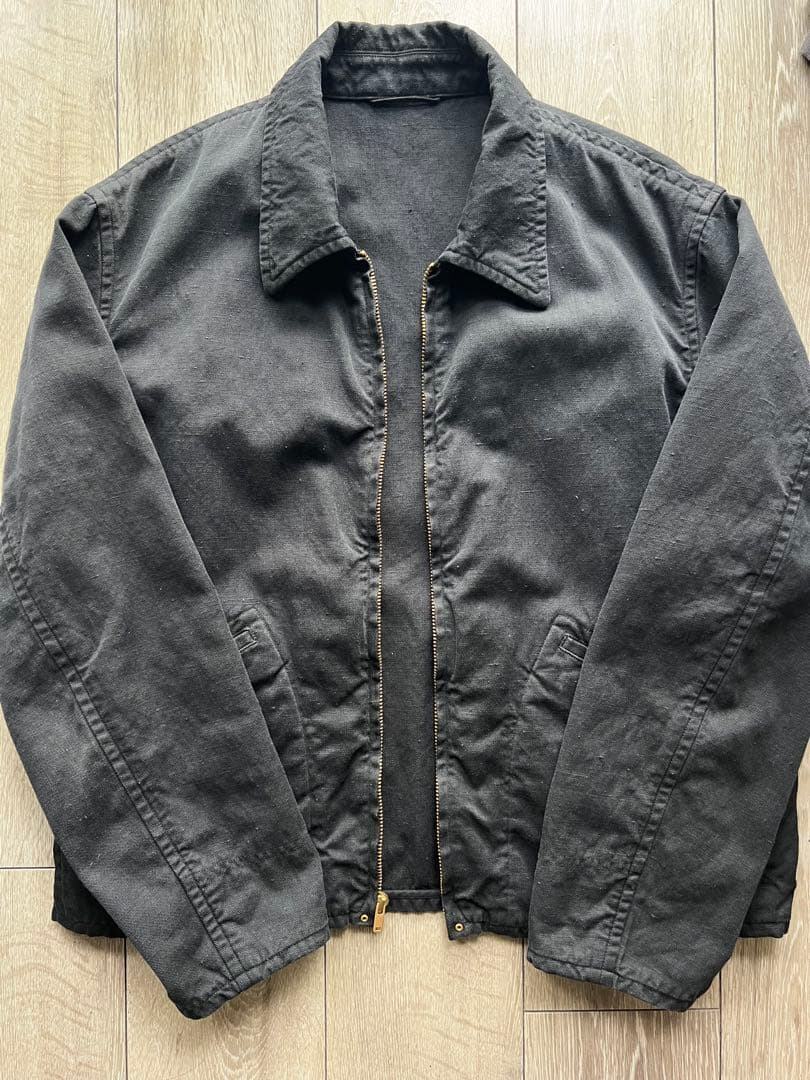 ブ*ン様 A. PRESSE Silk Hemp Sports Jacket s