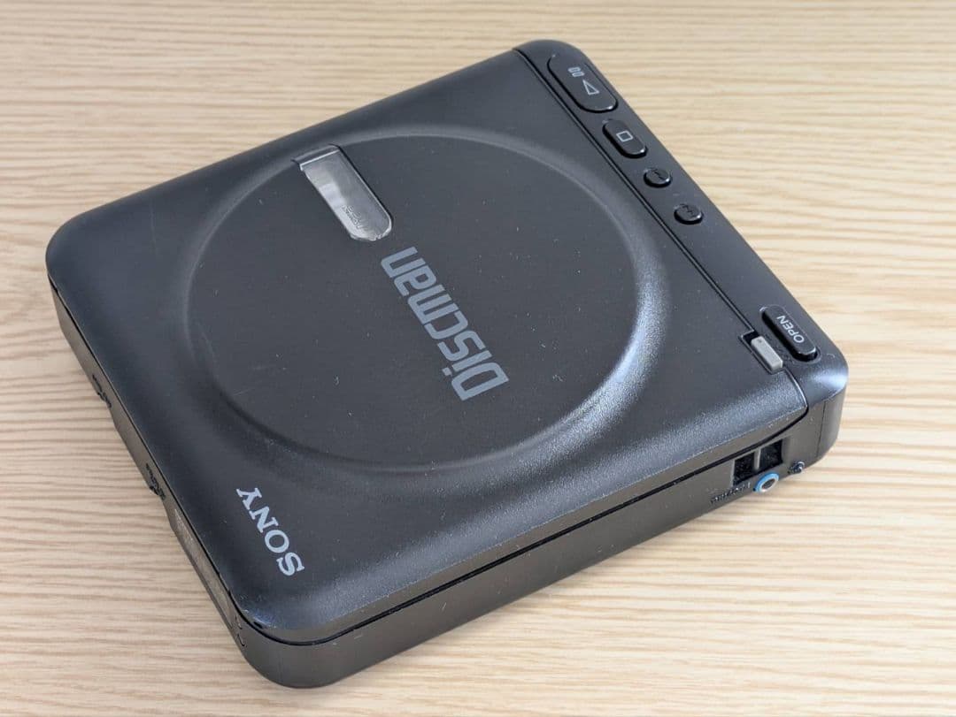 【動作確認済み】SONY Discman D-20 コンパクトCDプレイヤー